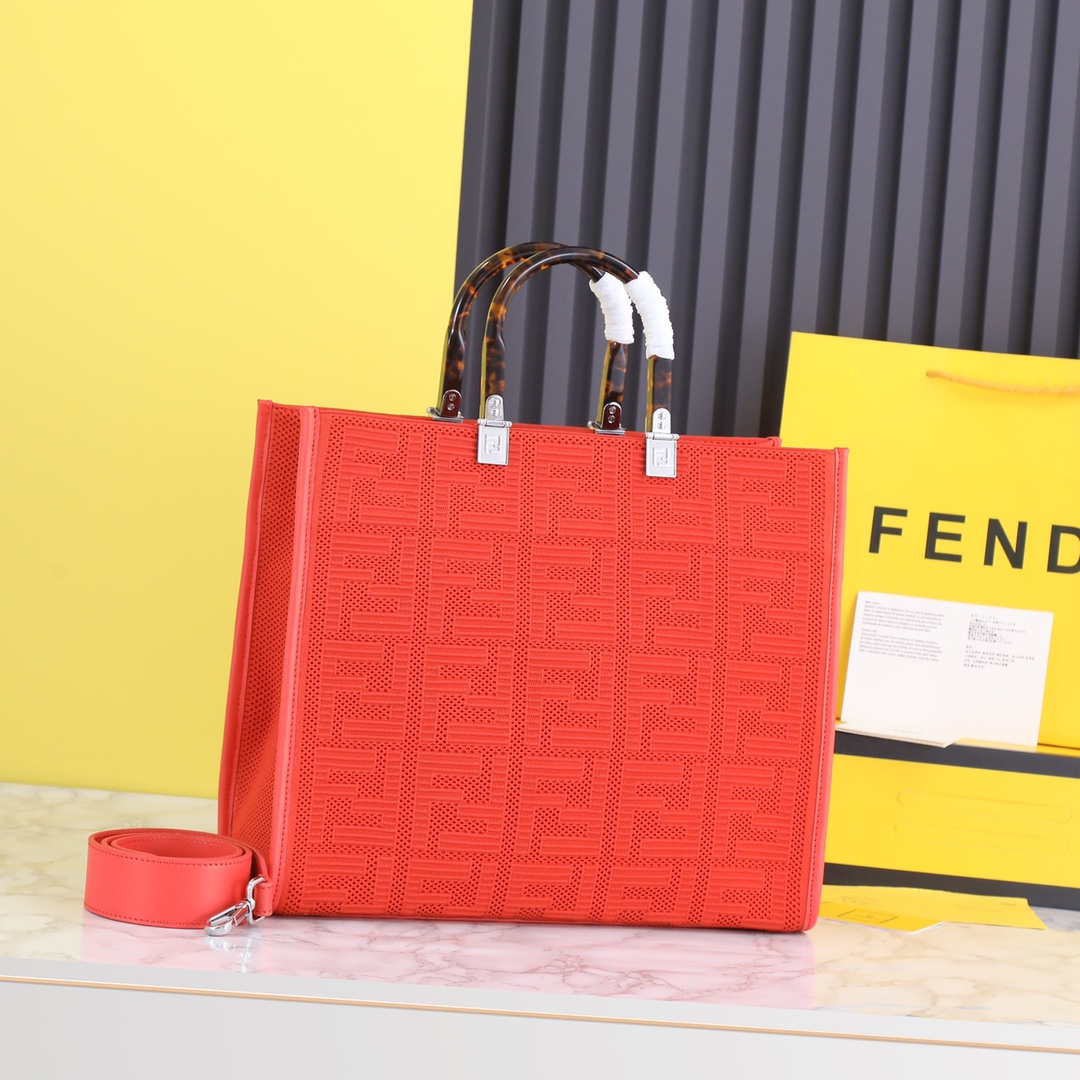 FENDI HANDBAG vermilion FENDI HANDBAG vermilion