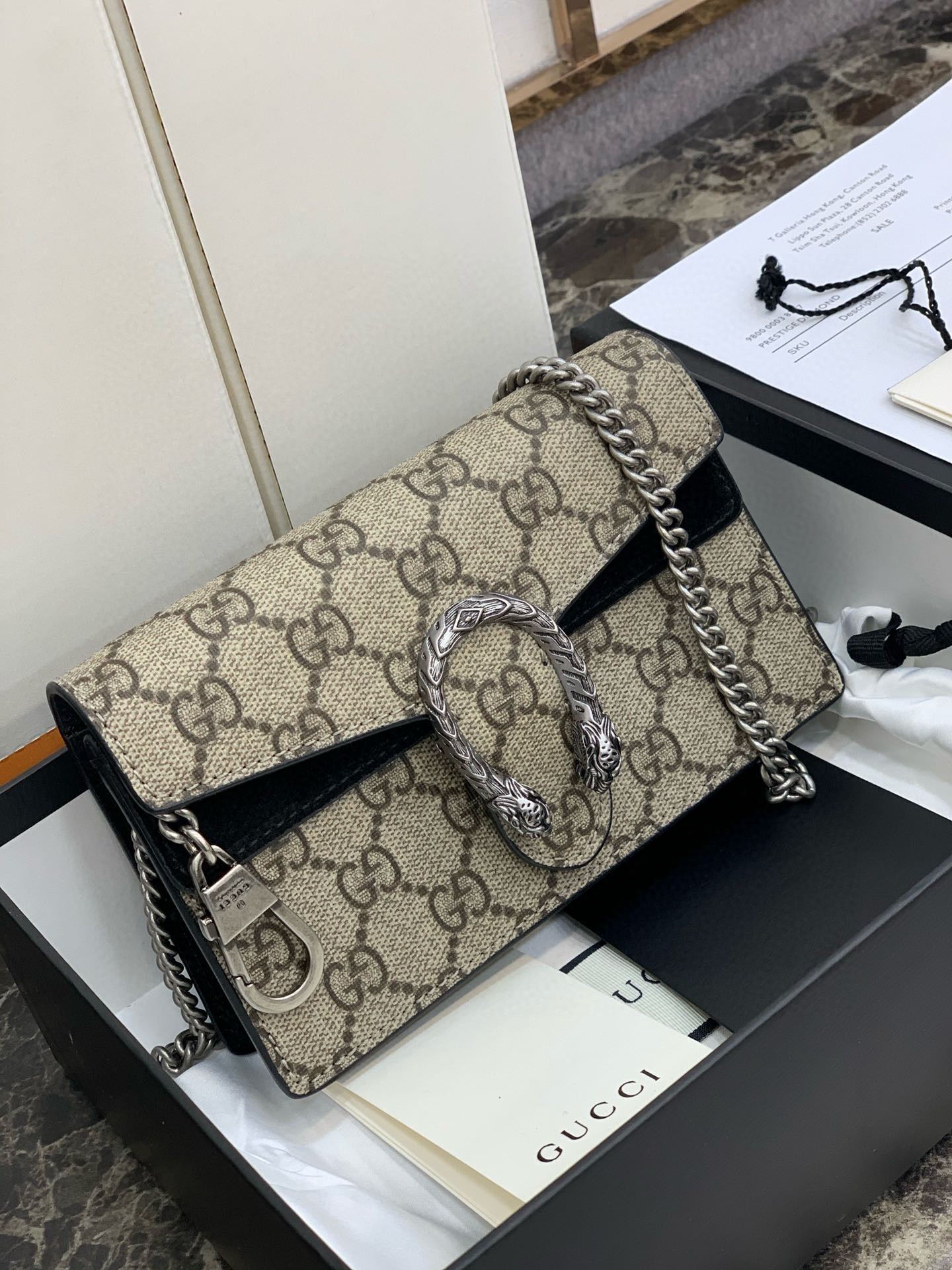 GUCCI DIONYSUS GG SMALL RECTANGULAR BAG GUCCI DIONYSUS GG SMALL RECTANGULAR BAG
