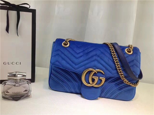 Gucci GG Marmont Matelasse Large Shoulder Bag Velvet (Varied Colors) Gucci GG Marmont Matelasse Large Shoulder Bag Velvet (Varied Colors)