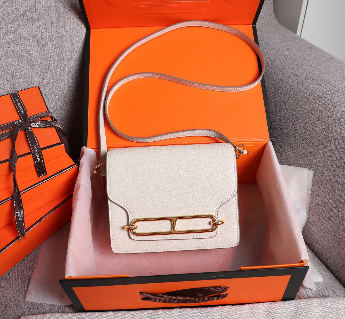 HERMES HANDBAG white HERMES HANDBAG white