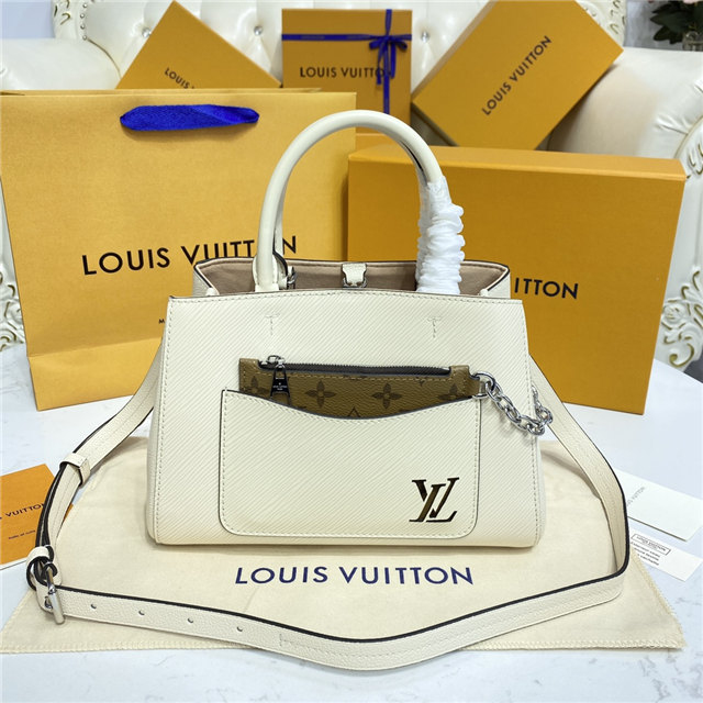 Louis Vuitton Marelle Tote BB Quartz White Louis Vuitton Marelle Tote BB Quartz White