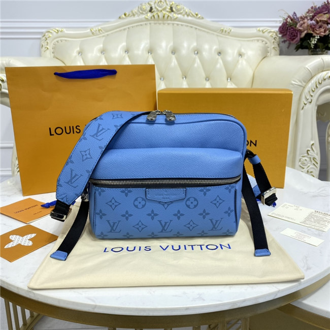 Louis Vuitton Outdoor Messenger Bag Blue Louis Vuitton Outdoor Messenger Bag Blue