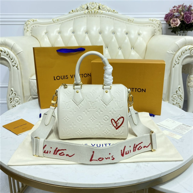 Louis Vuitton Speedy Bandouliere 22 White M58631 *SPECIAL* Louis Vuitton Speedy Bandouliere 22 White M58631 *SPECIAL*