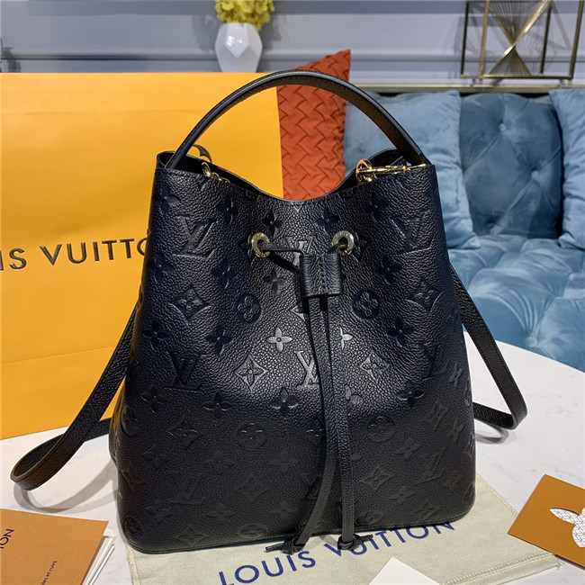 Louis Vuitton NeoNoe MM Monogram Empreinte leather Black Louis Vuitton NeoNoe MM Monogram Empreinte leather Black