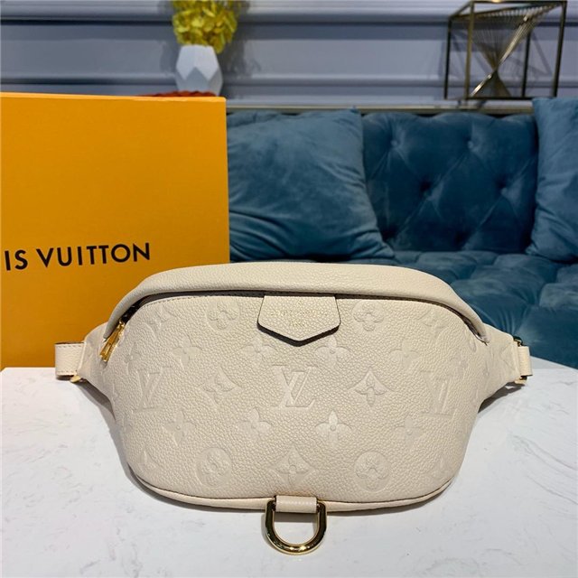 Louis Vuitton Monogram Empreinte Bumbag Creme Louis Vuitton Monogram Empreinte Bumbag Creme