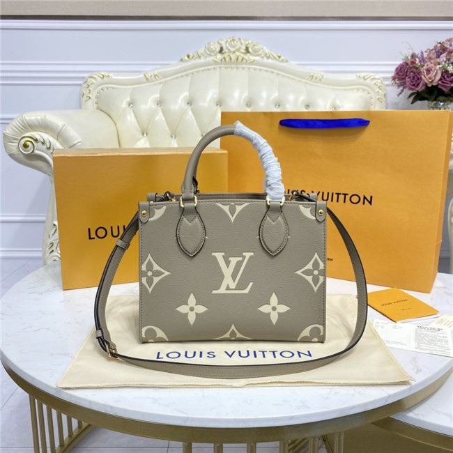 Louis Vuitton Onthego PM Beige / Cream Louis Vuitton Onthego PM Beige / Cream