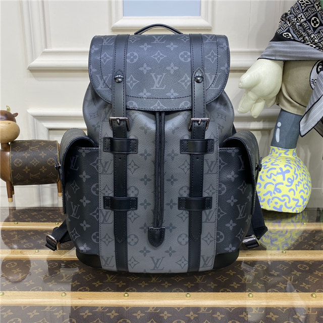 Louis Vuitton Christopher PM Monogram Eclipse Canvas Louis Vuitton Christopher PM Monogram Eclipse Canvas