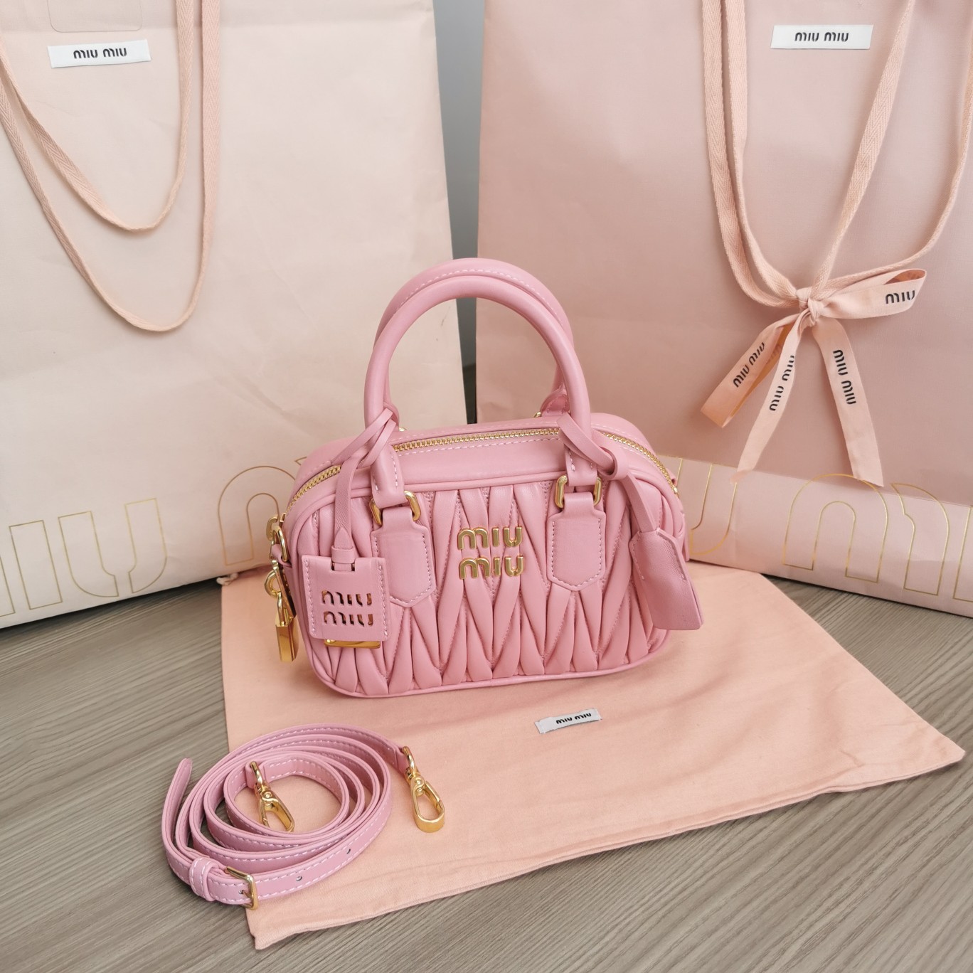 MIUMIU HANDBAG pink MIUMIU HANDBAG pink