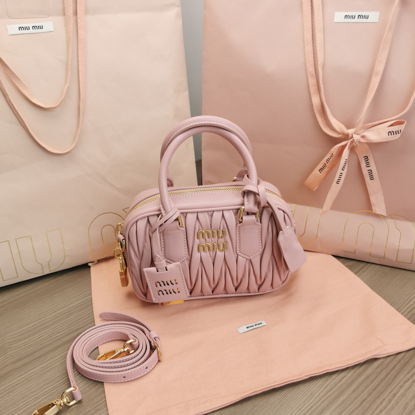 MIUMIU HANDBAG pink MIUMIU HANDBAG pink