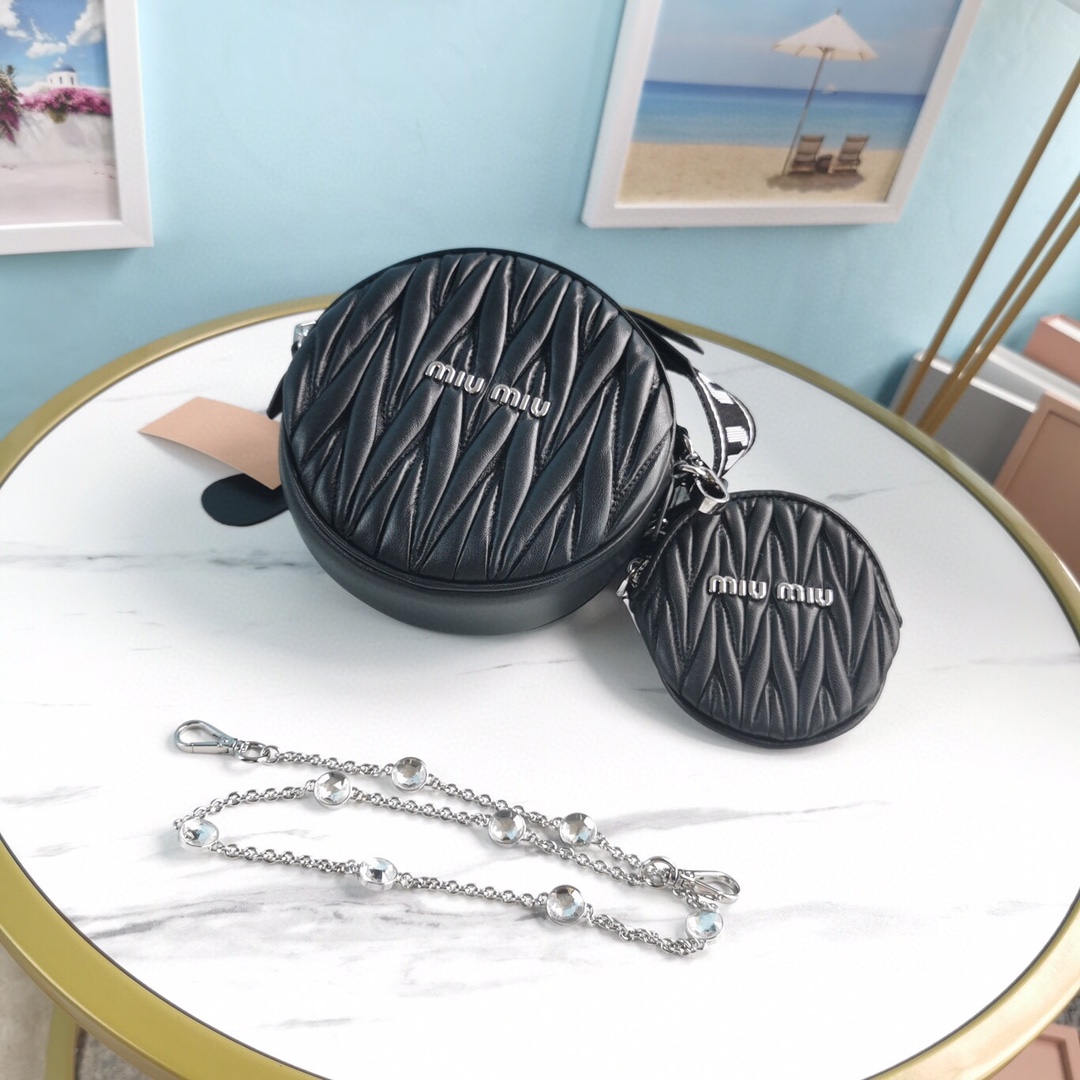 MIUMIU crossbody bag black MIUMIU crossbody bag black