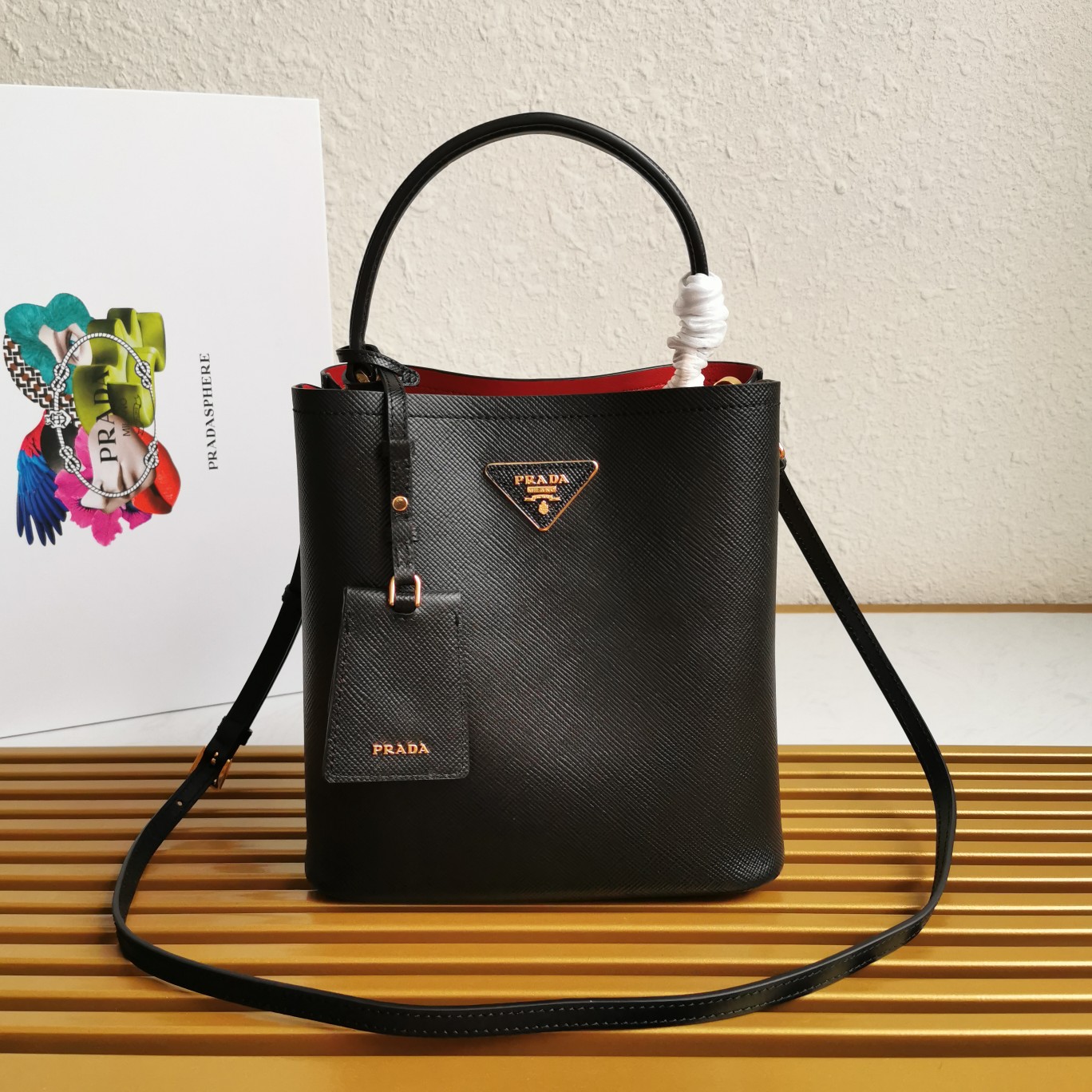 PRADA HANDBAG black PRADA HANDBAG black