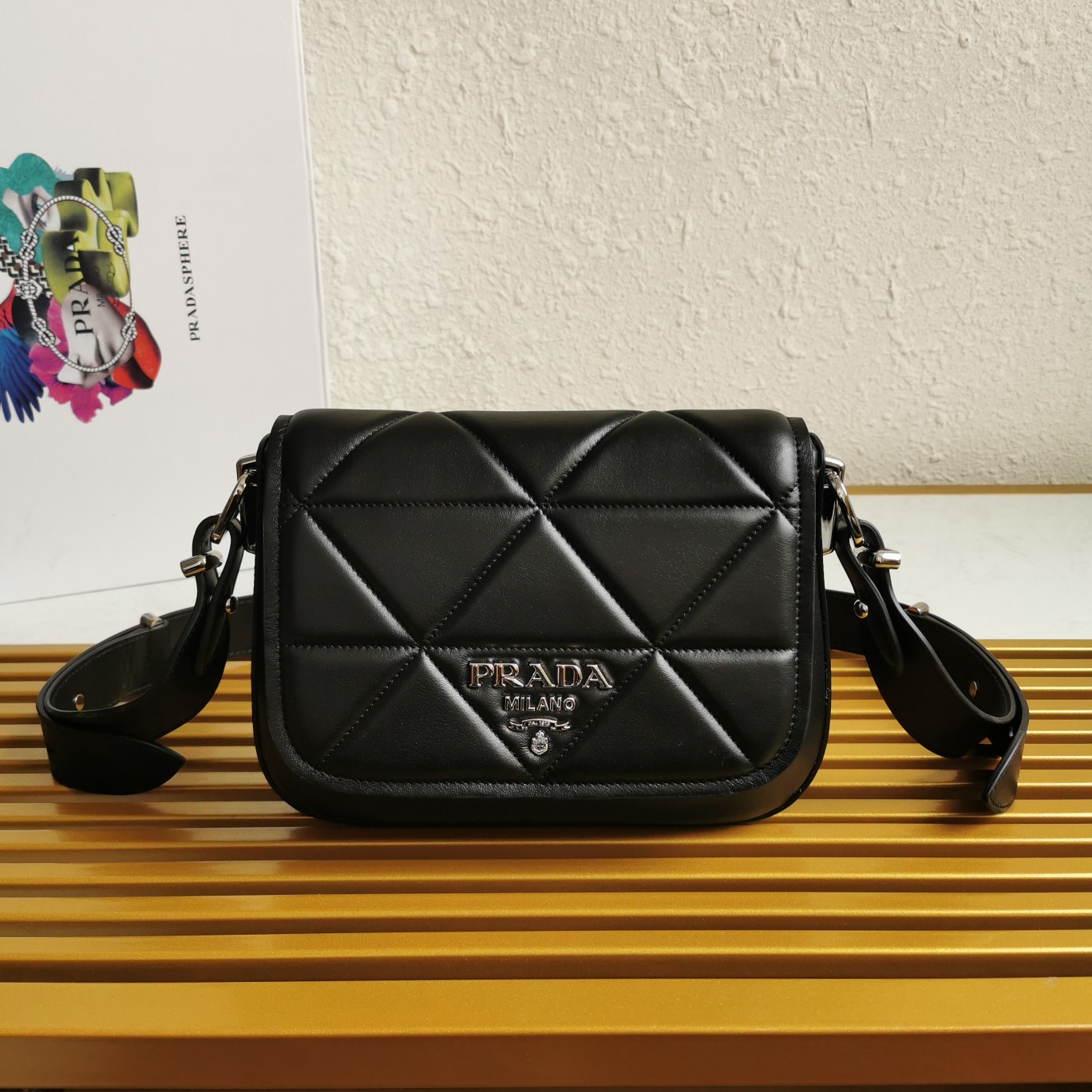 PRADA CROSSBODY BAG black PRADA CROSSBODY BAG black