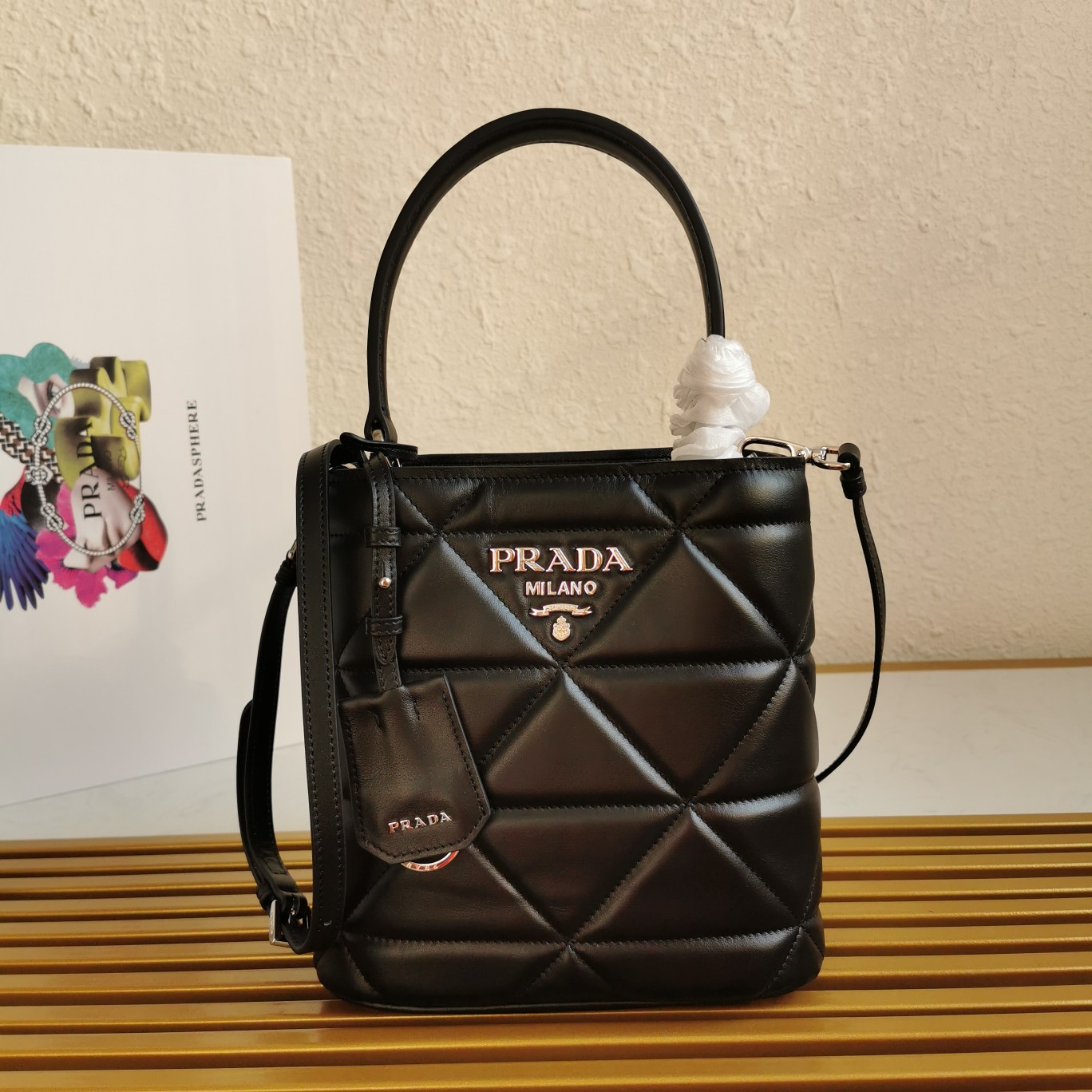 PRADA HANDBAG black PRADA HANDBAG black