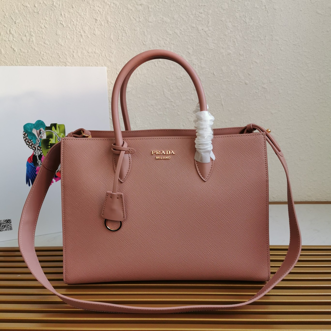 PRADA HANDBAG CLASSIC pink