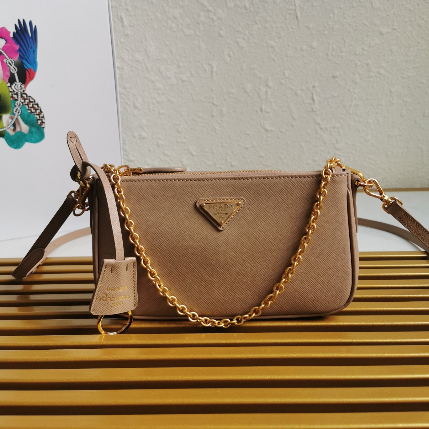 PRADA CROSSBODY BAG brown PRADA CROSSBODY BAG brown