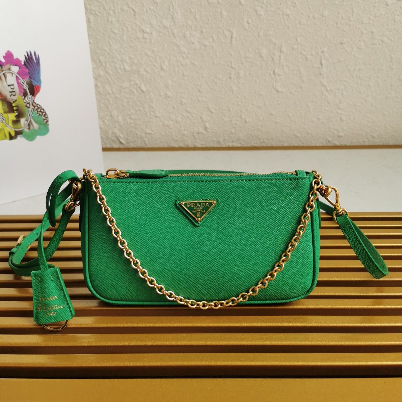 PRADA CROSSBODY BAG green PRADA CROSSBODY BAG green
