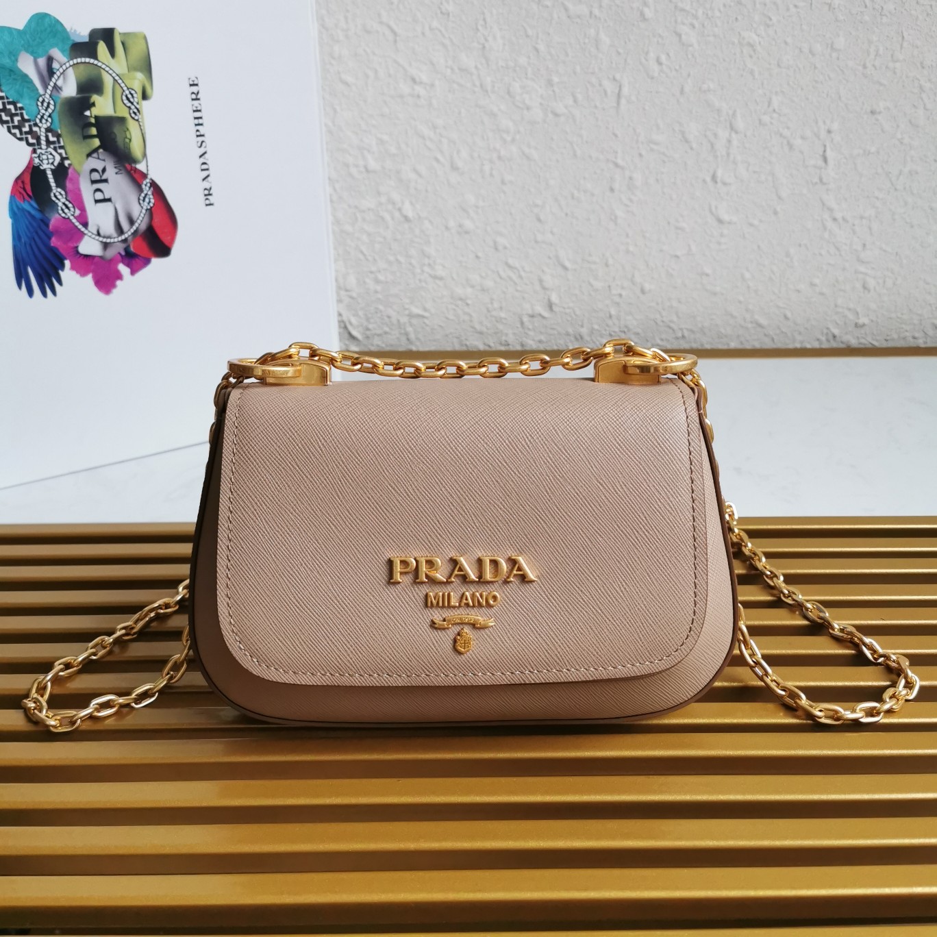 PRADA CROSSBODY BAG khaki PRADA CROSSBODY BAG khaki