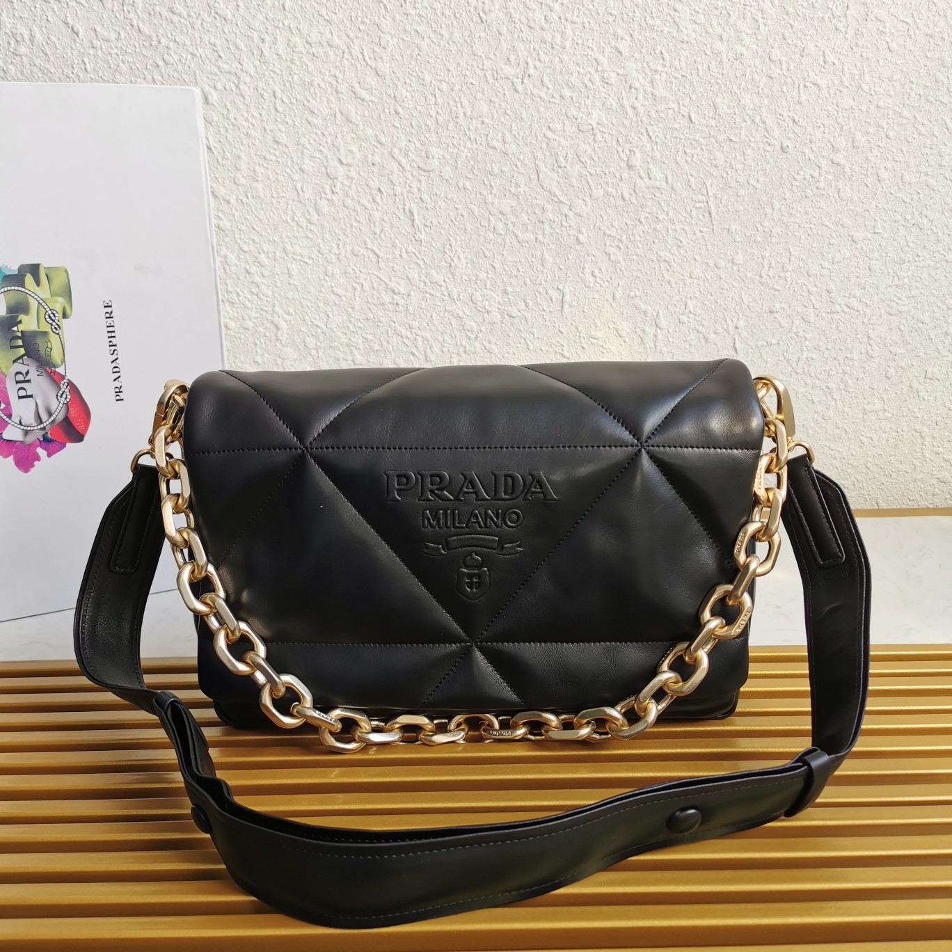 PRADA CROSSBODY BAG black PRADA CROSSBODY BAG black