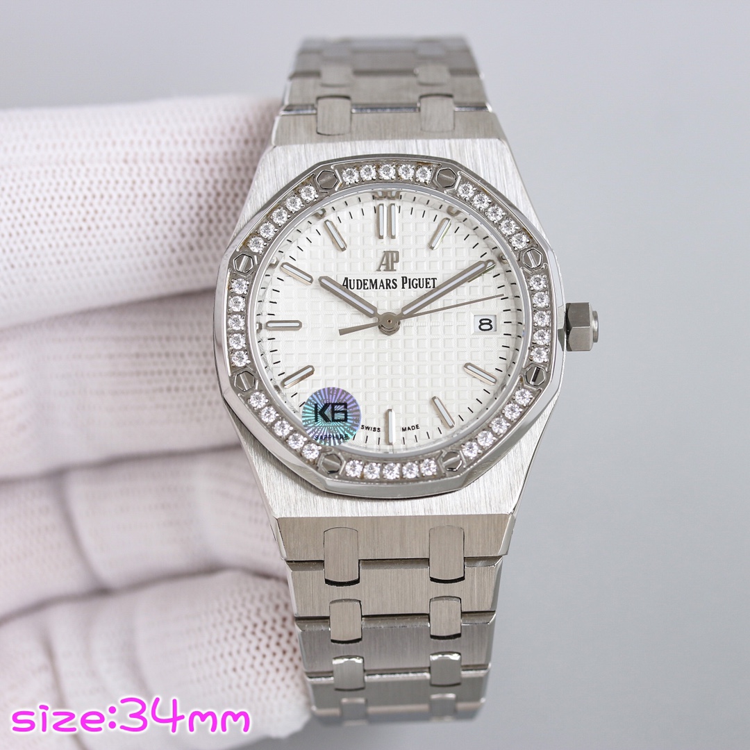 Audemars Piguet Royal Oak Ladies’ 77350 Automatic Mechanical Watch Audemars Piguet Royal Oak Ladies’ 77350 Automatic Mechanical Watch