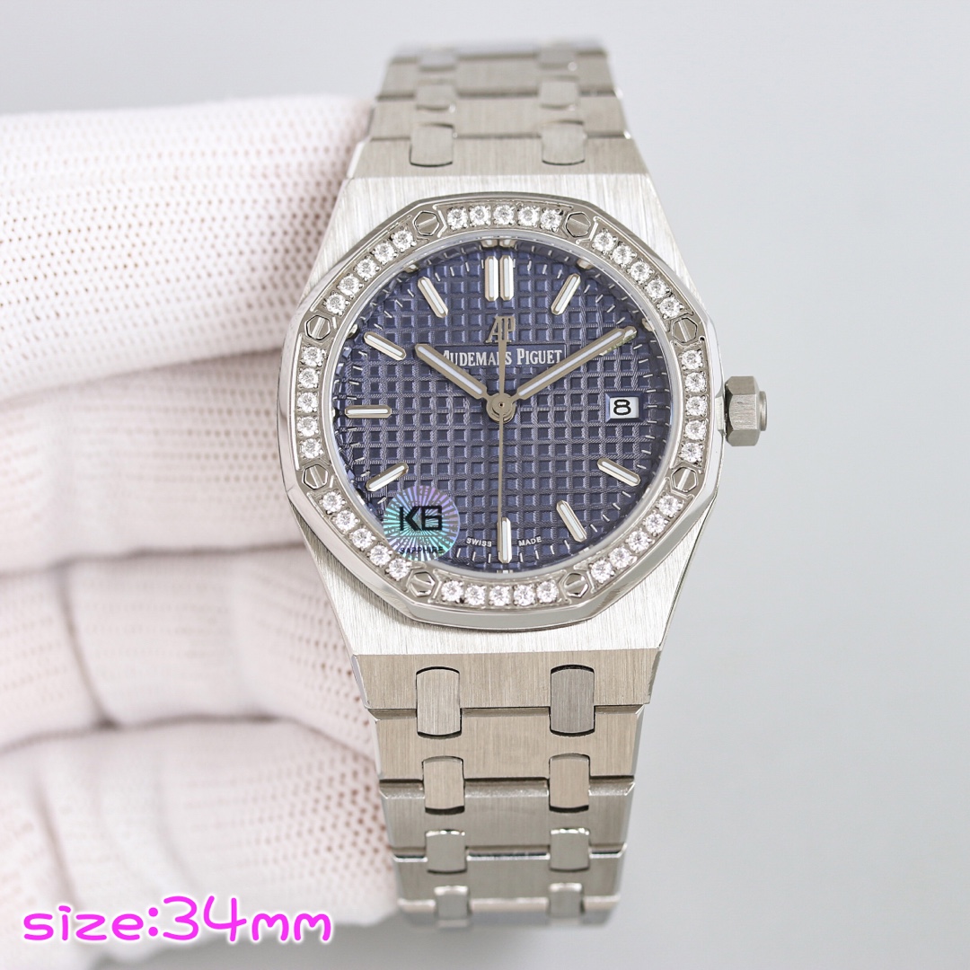 Audemars Piguet Royal Oak Ladies’ 77350 Automatic Mechanical Watch Audemars Piguet Royal Oak Ladies’ 77350 Automatic Mechanical Watch