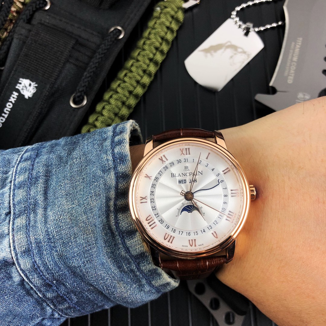 Blancpain Multifunction Men’s Mechanical Watch Blancpain Multifunction Men’s Mechanical Watch