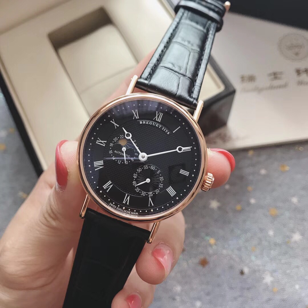 Breguet Men’s Premium Mechanical Wristwatch Breguet Men’s Premium Mechanical Wristwatch