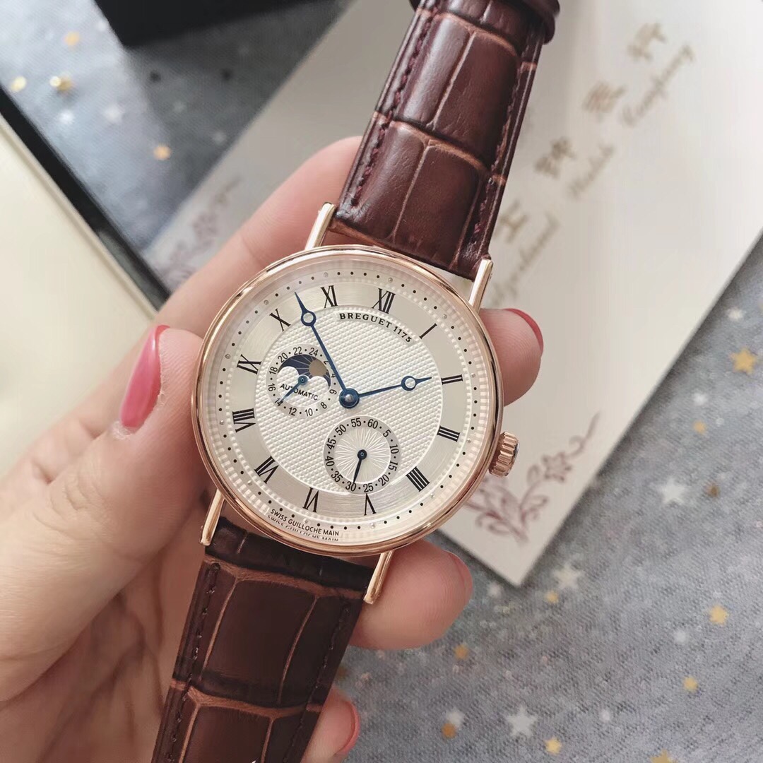 Breguet Men’s Premium Mechanical Wristwatch Breguet Men’s Premium Mechanical Wristwatch