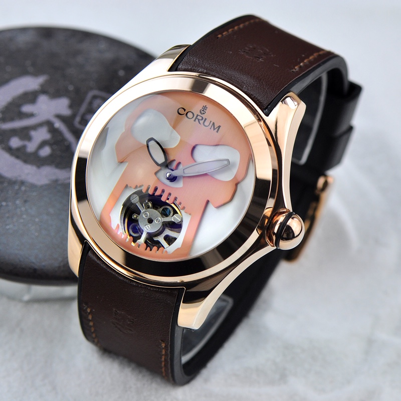 CORUM Bubble series floating tourbillon watch CORUM Bubble series floating tourbillon watch