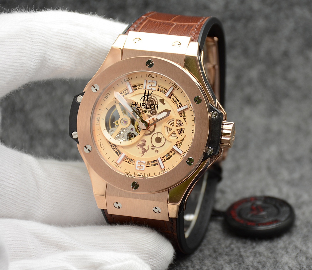 HUBLOT UBO Men’s Mechanical Wristwatch HUBLOT UBO Men’s Mechanical Wristwatch