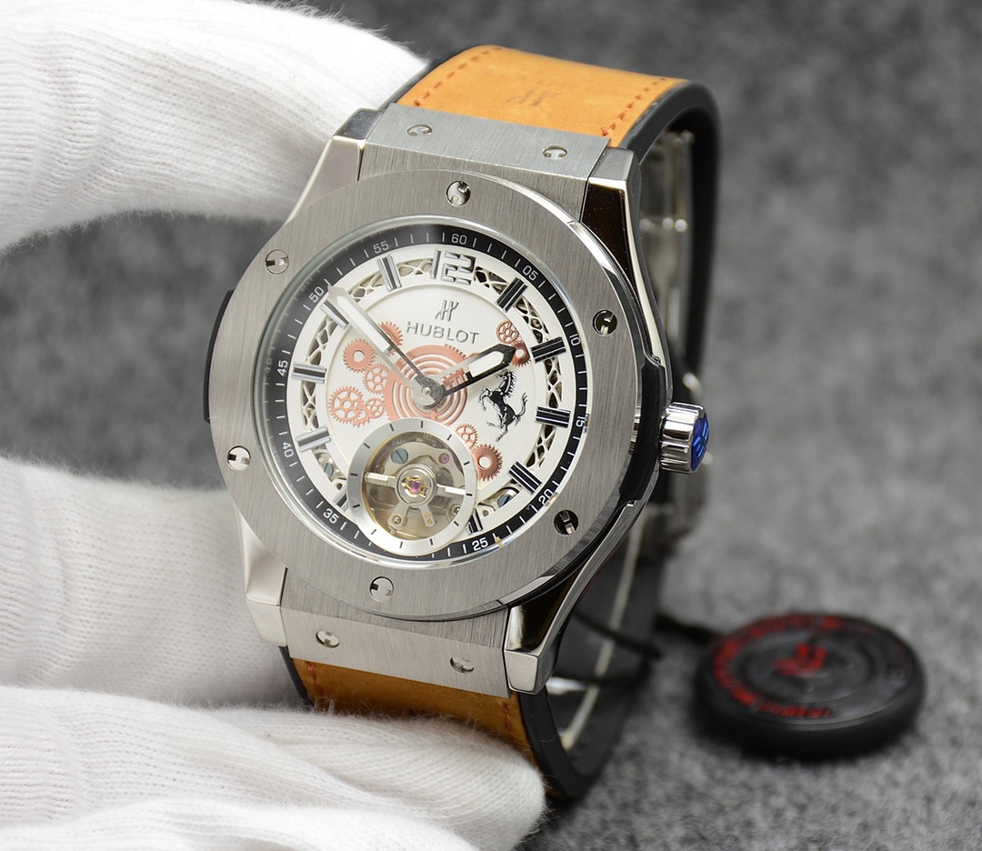 HUBLOT UBO Mechanical Men’s Wristwatch HUBLOT UBO Mechanical Men’s Wristwatch
