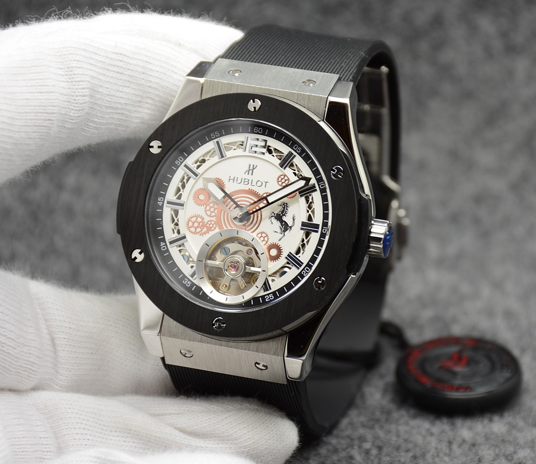HUBLOT UBO Mechanical Men’s Wristwatch HUBLOT UBO Mechanical Men’s Wristwatch