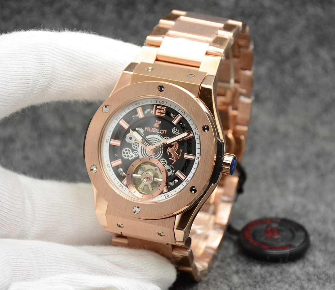 HUBLOT UBO Mechanical Men’s Wristwatch HUBLOT UBO Mechanical Men’s Wristwatch