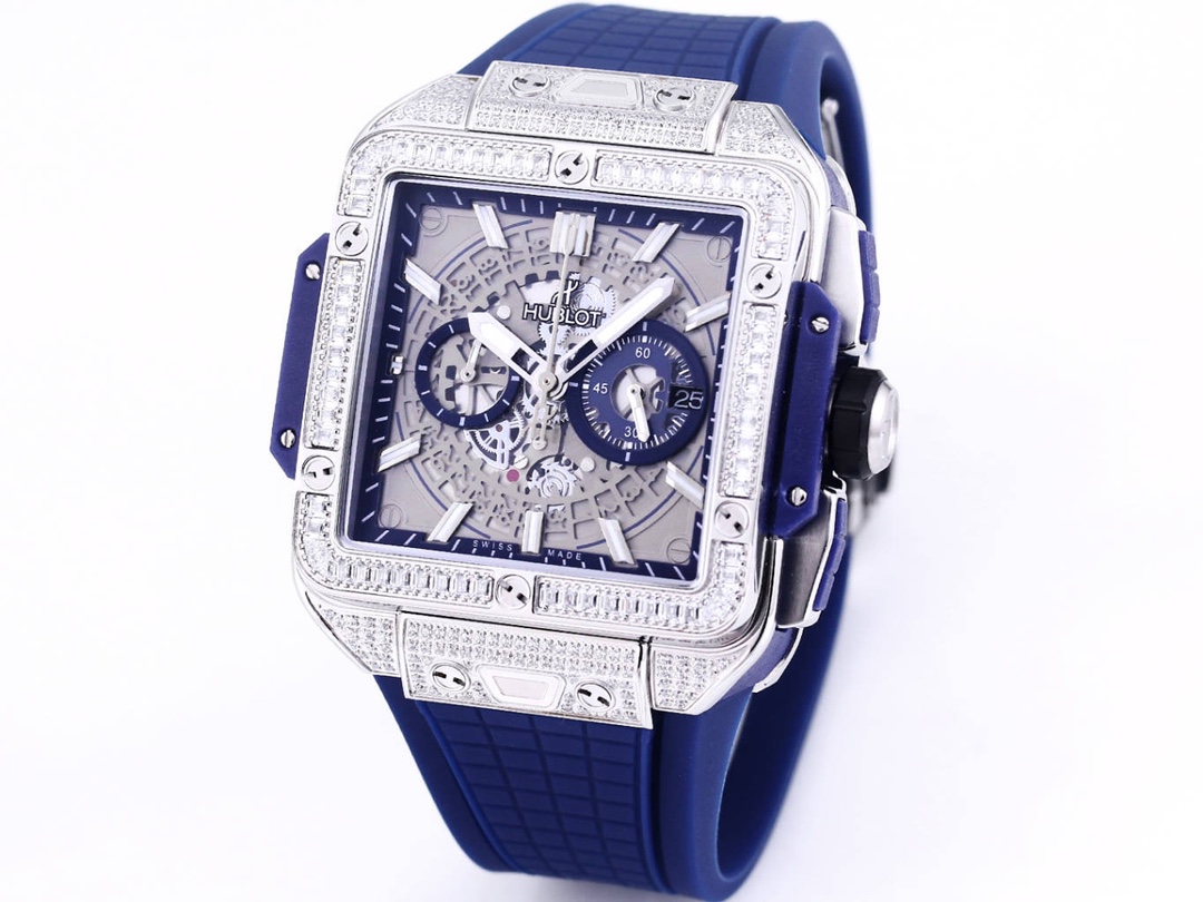 HUBLOT UBO Square Bang Unico Series Wristwatch
