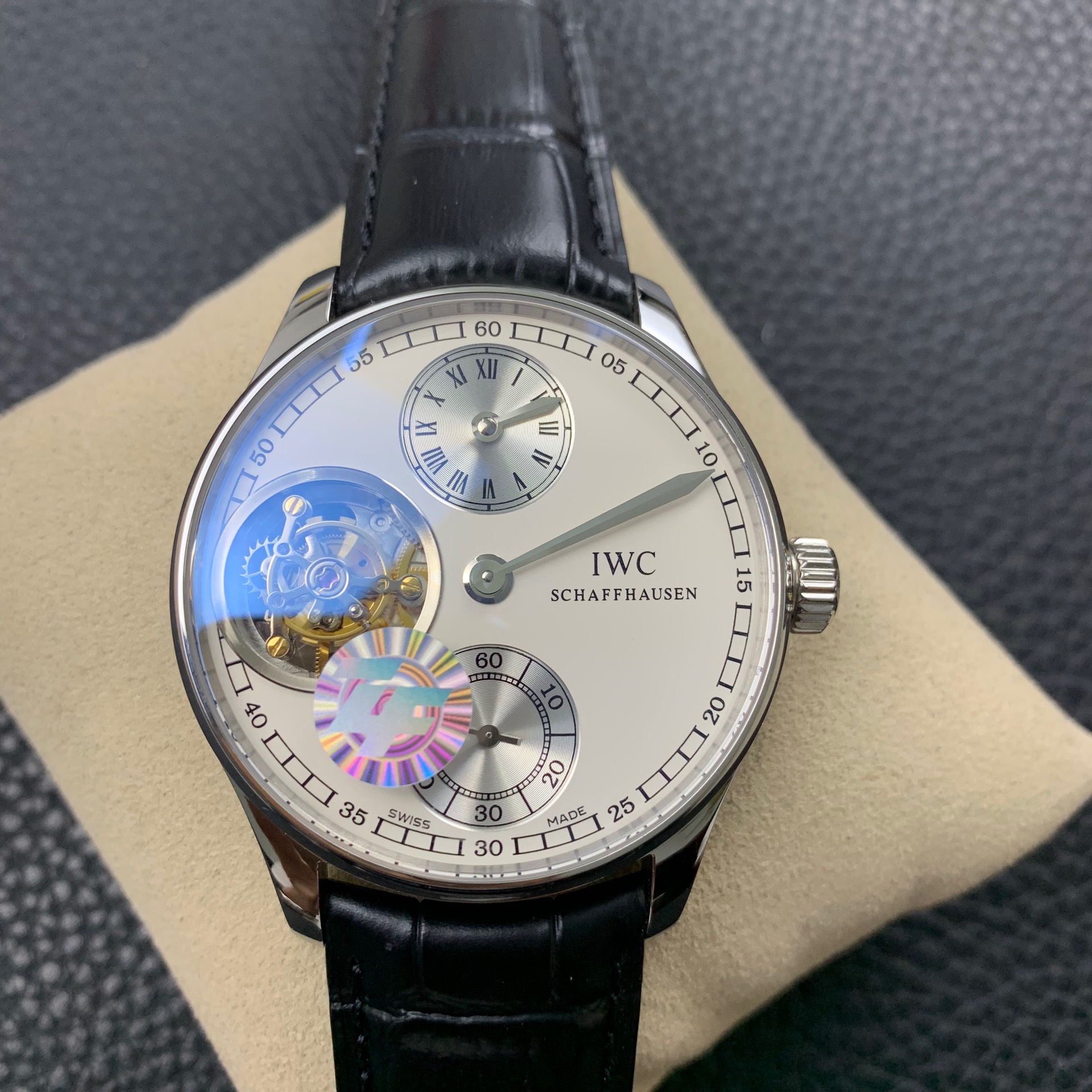 Universal Portugal 43 Series Multifunctional Timer Watch Universal Portugal 43 Series Multifunctional Timer Watch