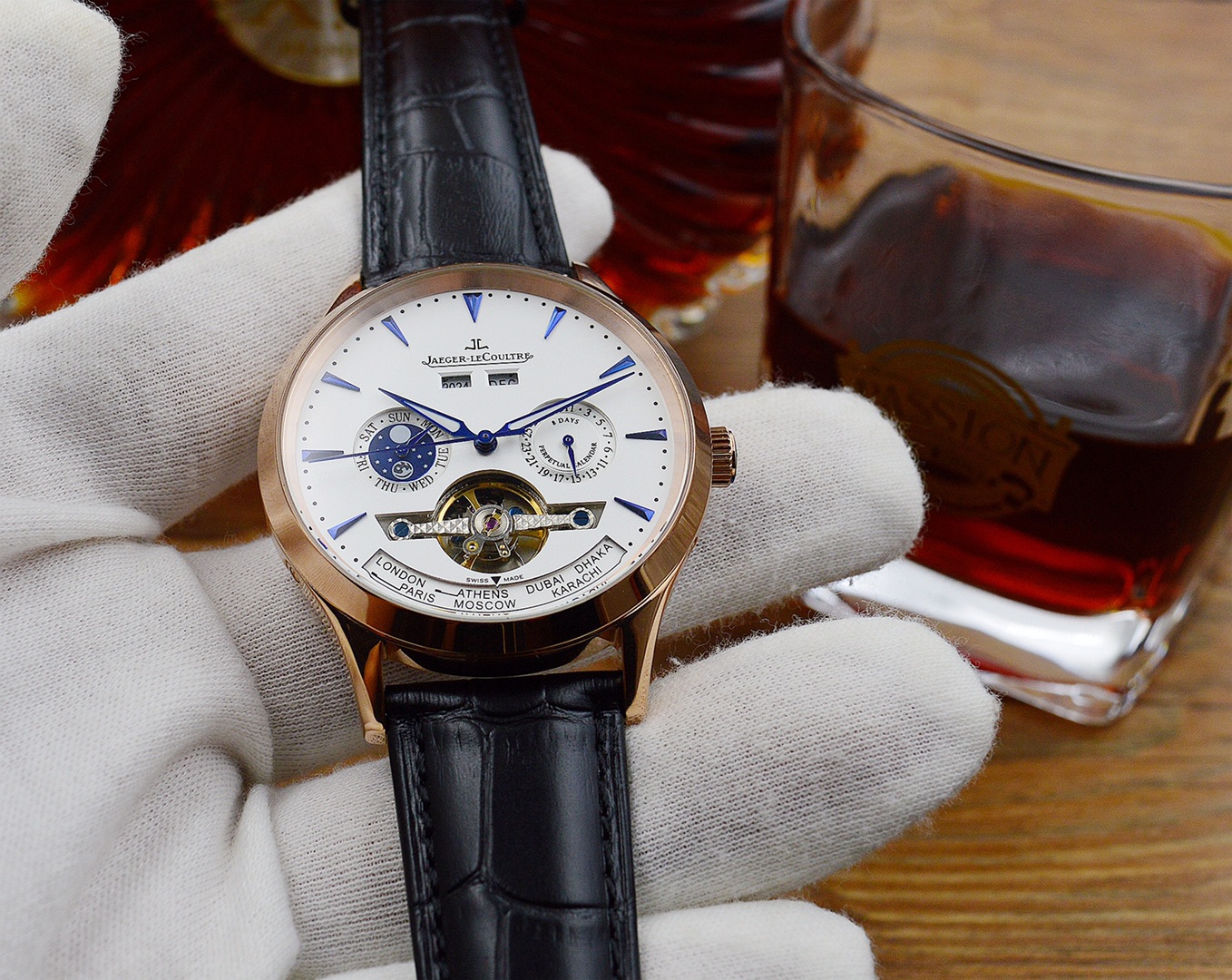 Jaeger-LeCoultre Duomètre Multi-function Men’s Automatic Mechanical Watch Jaeger-LeCoultre Duomètre Multi-function Men’s Automatic Mechanical Watch