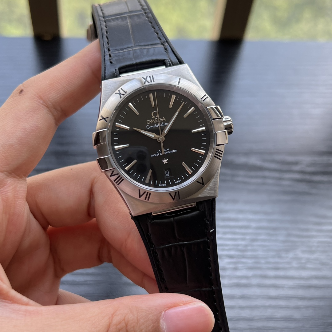 Omega Constellation series 13163412101001Crocodile Leather Genuine Crocodile Leather Watch Omega Constellation series 13163412101001Crocodile Leather Genuine Crocodile Leather Watch