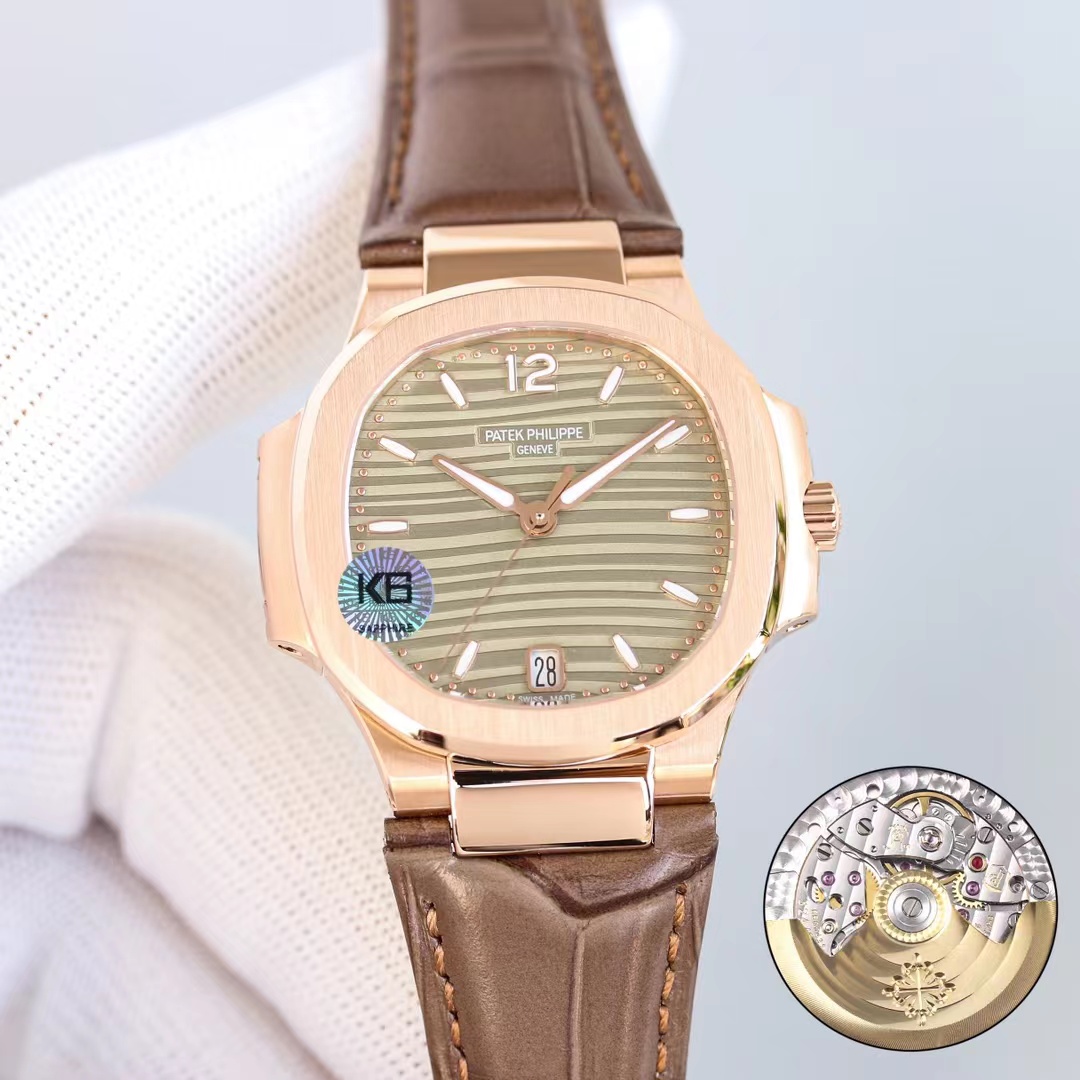 Patek Philippe Sporty and Elegant Parrot Shell Ladies Watch PP7118 Patek Philippe Sporty and Elegant Parrot Shell Ladies Watch PP7118