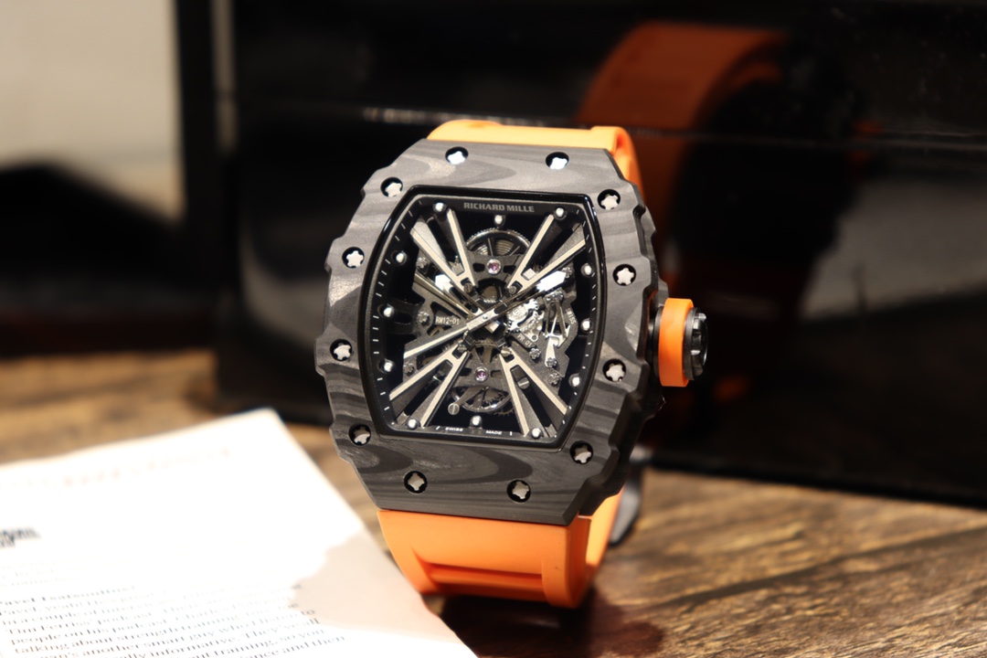 Richard Mille RM12-01 Openwork Tourbillon Streamlined Watch Richard Mille RM12-01 Openwork Tourbillon Streamlined Watch