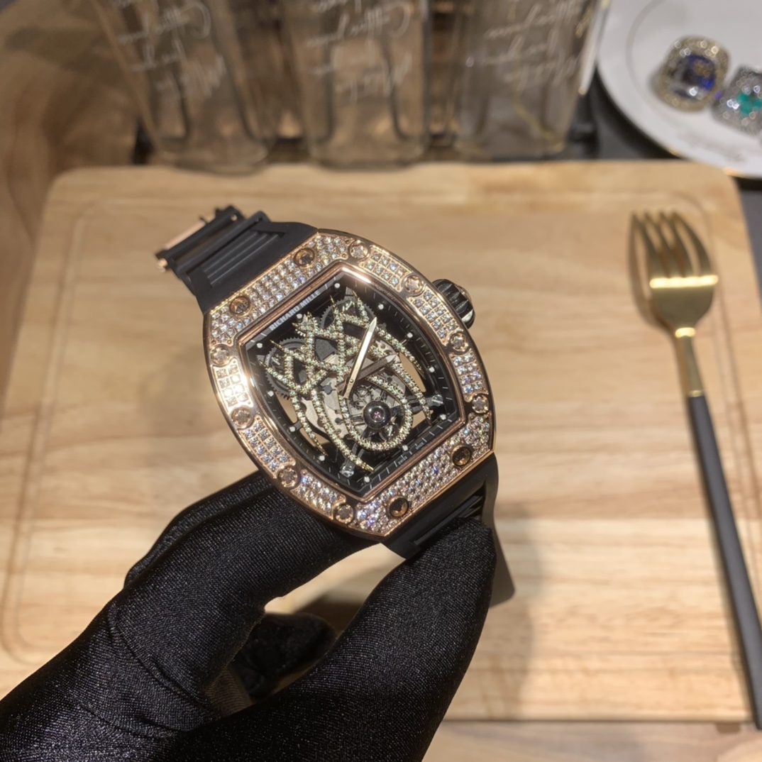 Richard Mille Ladies’ Collection RM 19-01 TOURBILLON NATALIE PORTMAN Watch Richard Mille Ladies’ Collection RM 19-01 TOURBILLON NATALIE PORTMAN Watch