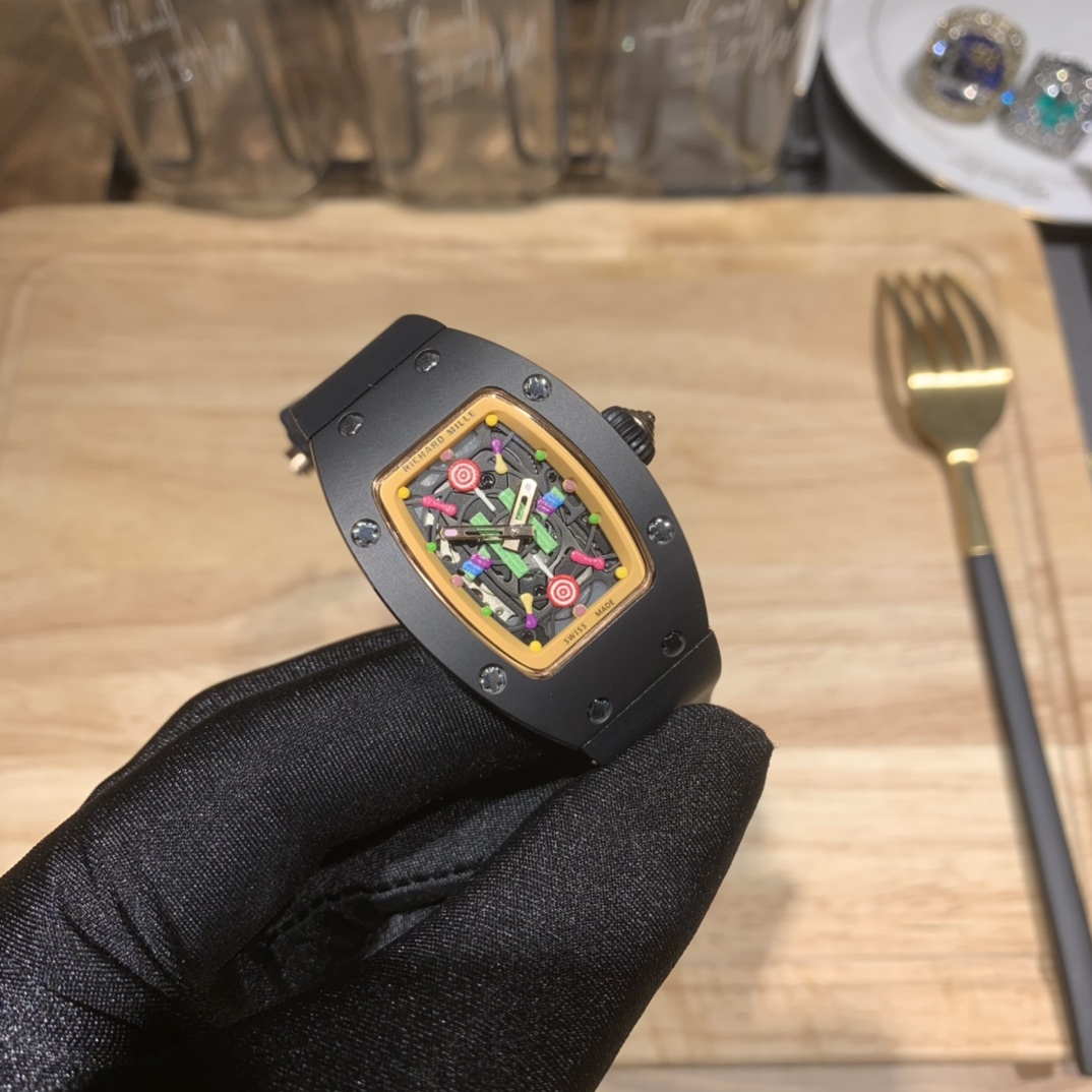 Richard Mille Enamel Cotton Candy RM-07-03 bon bon Collection Watch Richard Mille Enamel Cotton Candy RM-07-03 bon bon Collection Watch