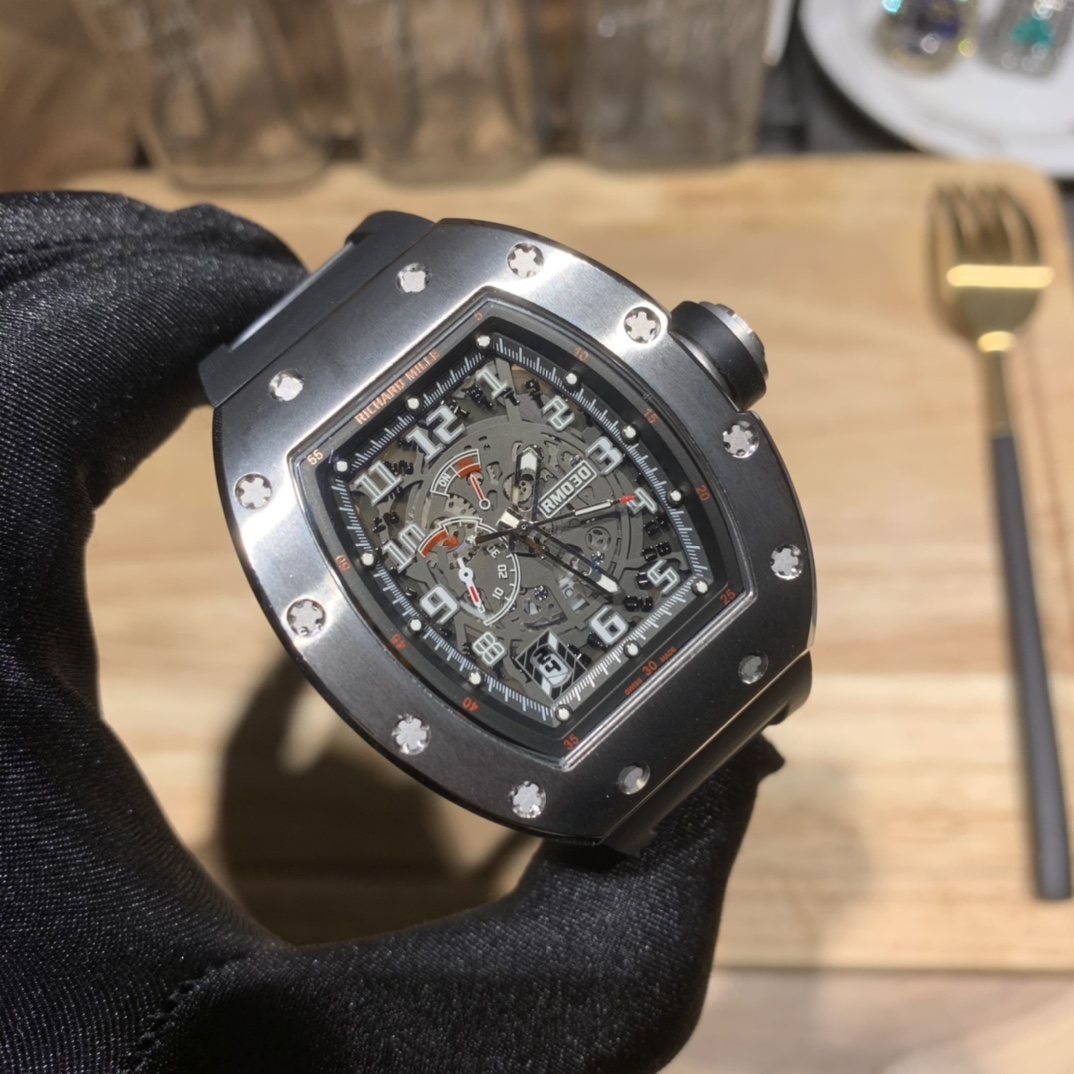 Richard Mille RM030 Openworked Automatic Mechanical Watch Richard Mille RM030 Openworked Automatic Mechanical Watch