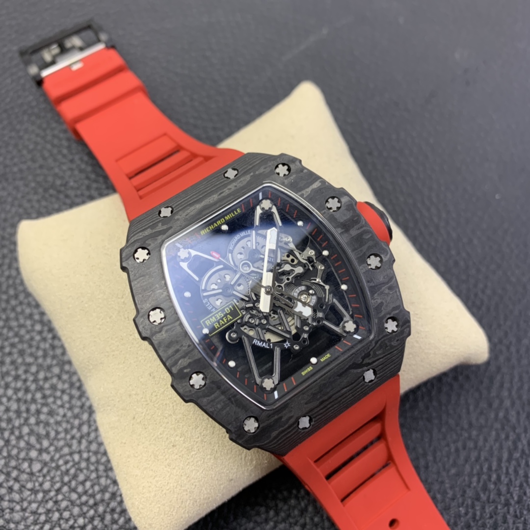 Richard Mille RM035-01 Rafael Nadal Carbon Fiber Collection Watch Richard Mille RM035-01 Rafael Nadal Carbon Fiber Collection Watch