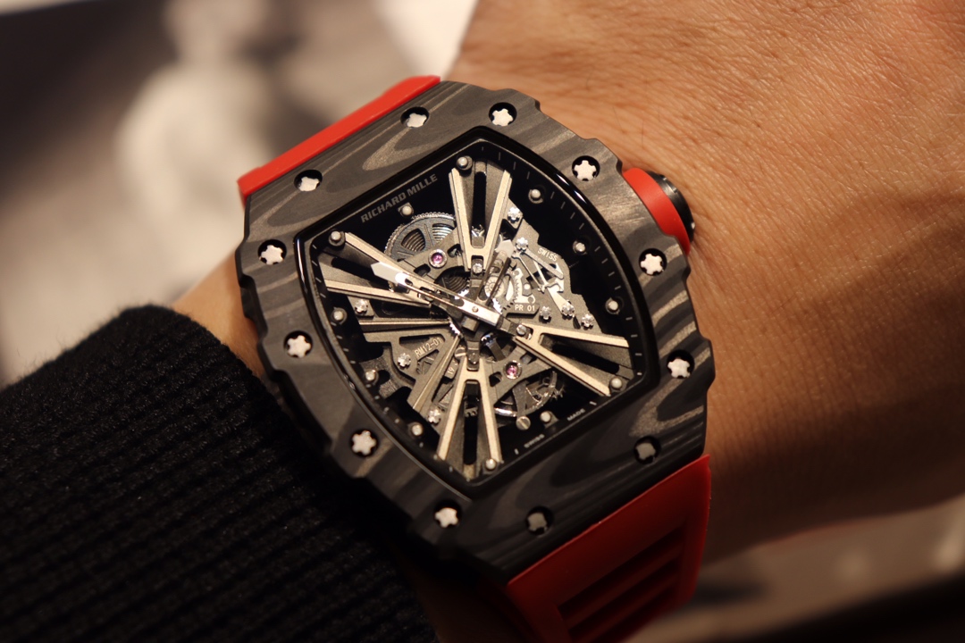 Richard Mille RM12-01 Openwork Tourbillon Streamlined Watch Richard Mille RM12-01 Openwork Tourbillon Streamlined Watch