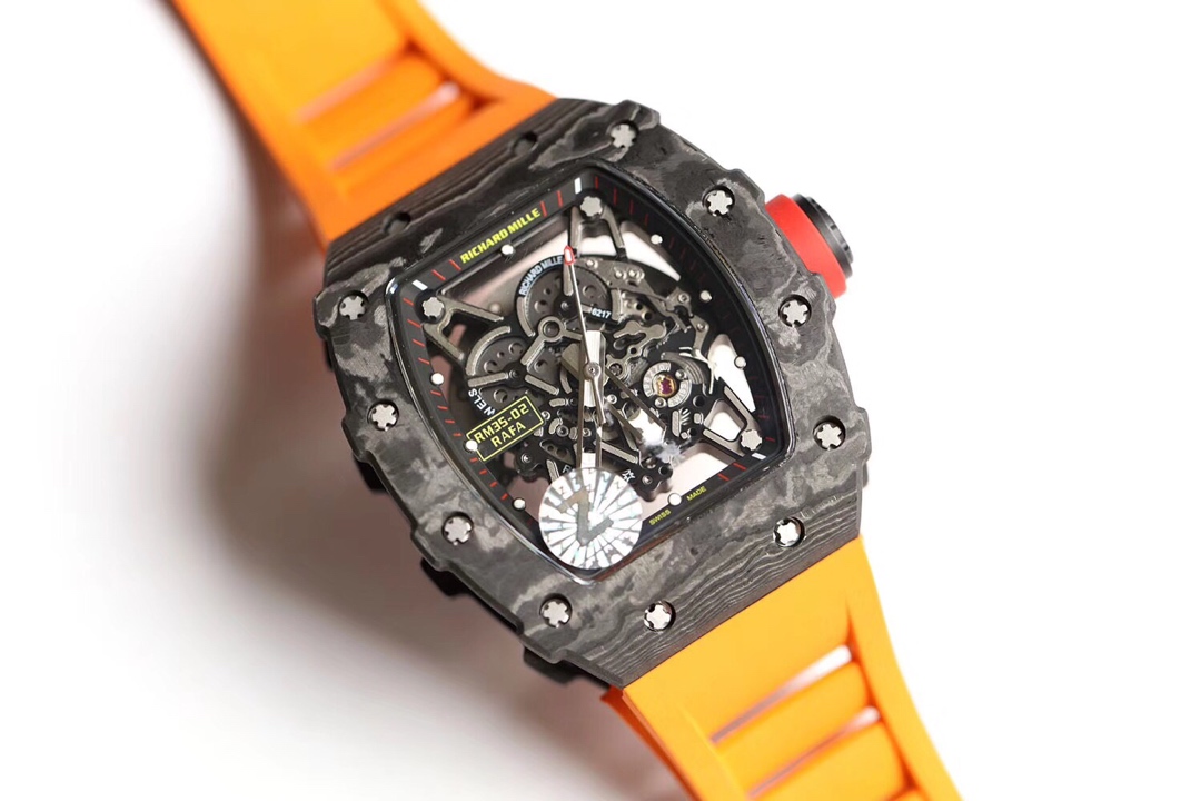 Richard Mille RM35-02 Full Carbon Fiber Series Watch Richard Mille RM35-02 Full Carbon Fiber Series Watch