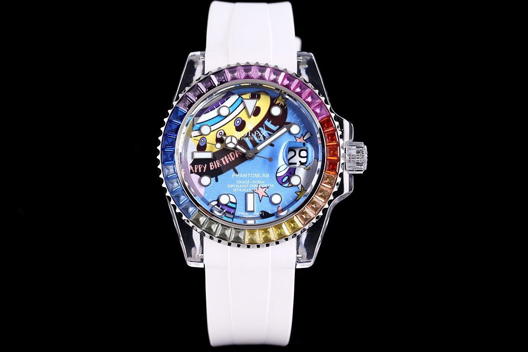 Rolex Phantomlab Glass Crystal Series. Rolex Phantomlab Glass Crystal Series.