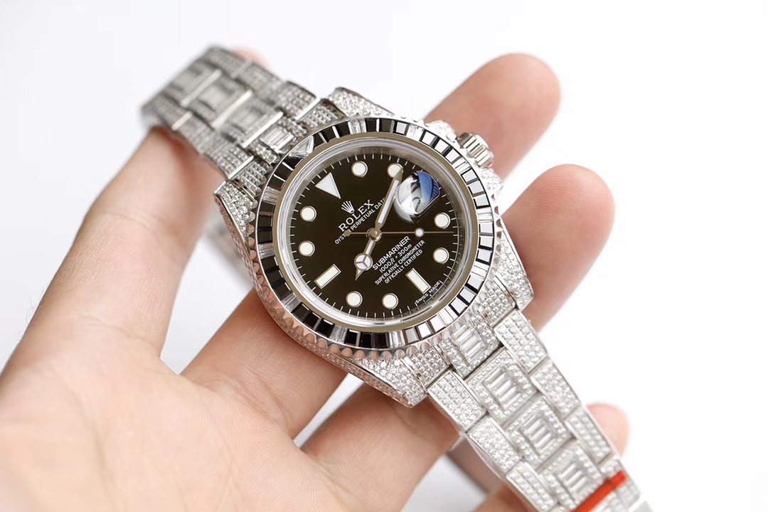Rolex Submariner Series, Sea-Dweller Luxury Full Diamond Special Edition Rolex Submariner Series, Sea-Dweller Luxury Full Diamond Special Edition