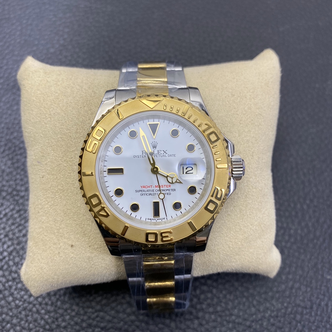 Rolex Yacht-Master 40 Series, Model 16623-78763 with White Dial, Men’s Mechanical Wristwatch Rolex Yacht-Master 40 Series, Model 16623-78763 with White Dial, Men’s Mechanical Wristwatch