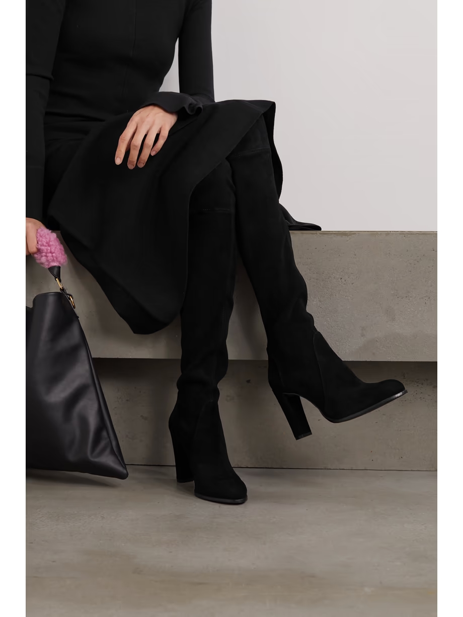 Highland suede over-the-knee boots Highland suede over-the-knee boots