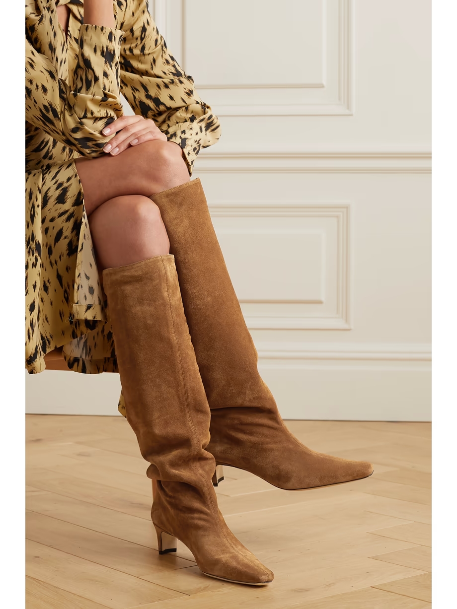 Wally suede knee boots Wally suede knee boots