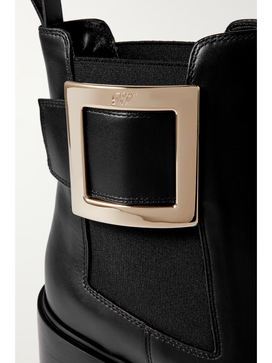 Viv Rangers buckled leather Chelsea boots Viv Rangers buckled leather Chelsea boots